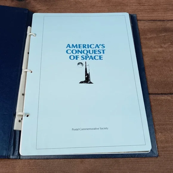 America's Conquest of Space Postal Commemorative Society Album - Picture 2 of 4